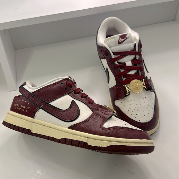 Nike Shoes - Nike dunk low red women